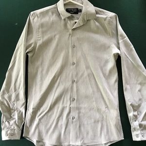 Topman Silver Dress Shirt